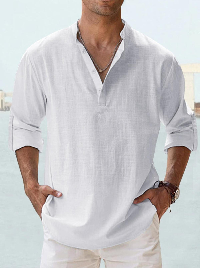 Men&#39;s Casual Summer Cotton Shirt