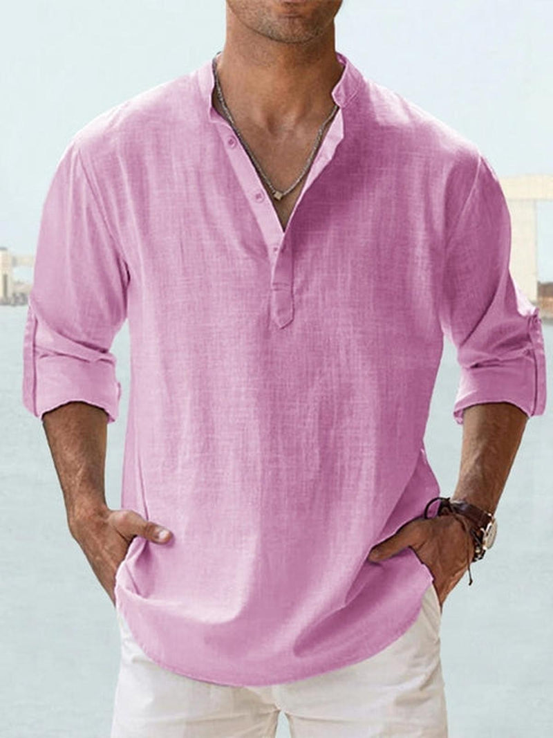 Men&#39;s Casual Summer Cotton Shirt