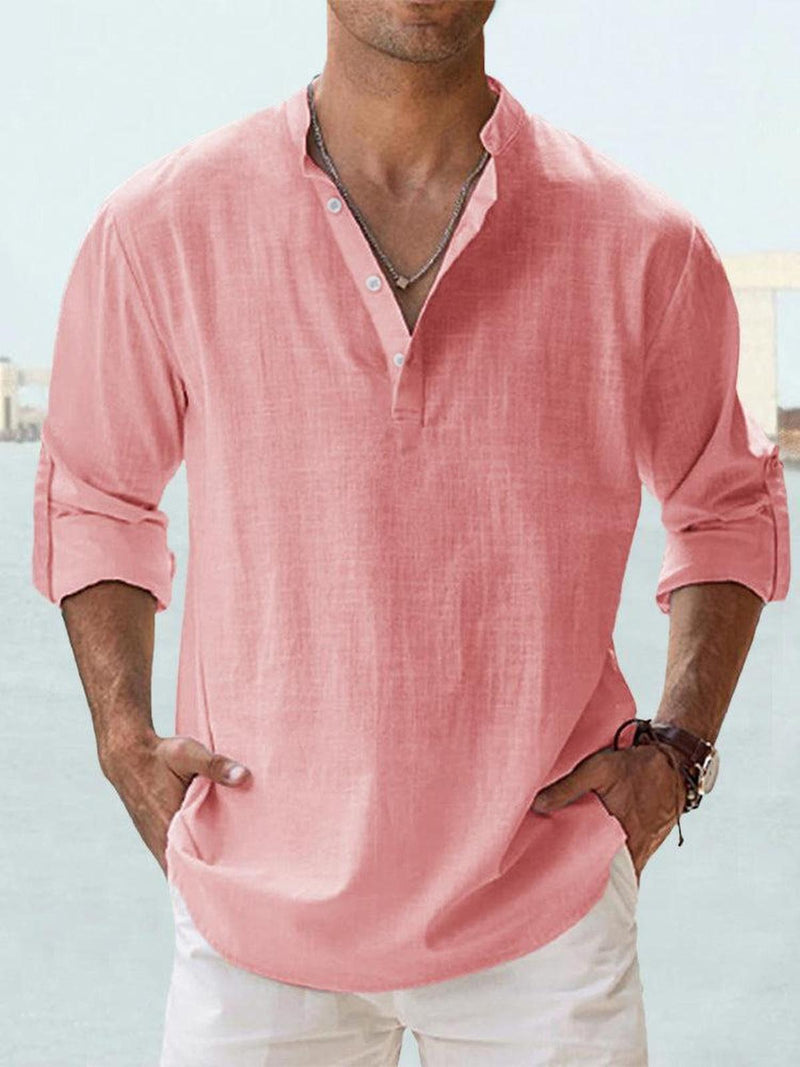 Men&#39;s Casual Summer Cotton Shirt
