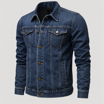 Men&#39;s Classic Denim Trucker Jacket