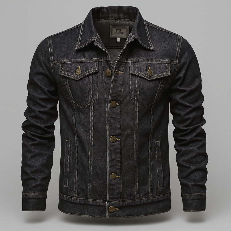 Men&#39;s Classic Denim Trucker Jacket