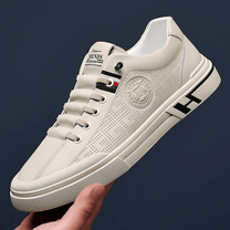 Men&#39;s Classic Vegan Leather Sneakers With Advanced Cushioning