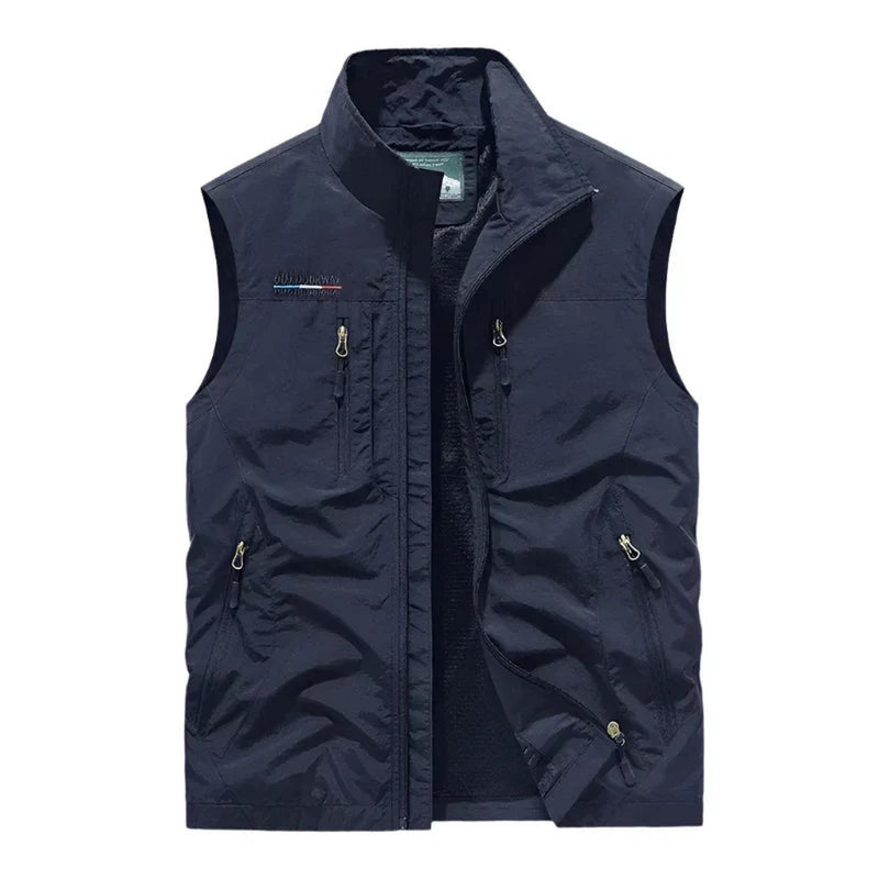 Men&#39;s Classic Waterproof Vest With Pockets
