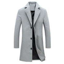 Men&#39;s Classic Winter Trench Coat