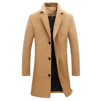 Men&#39;s Classic Winter Trench Coat