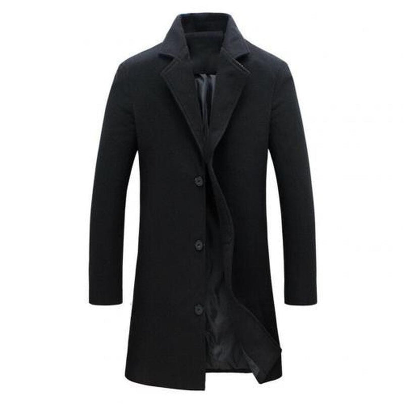 Men&#39;s Classic Winter Trench Coat