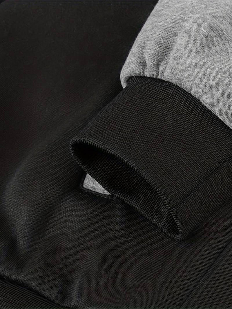 Men&#39;s College Jacket With Contrasting Sleeves