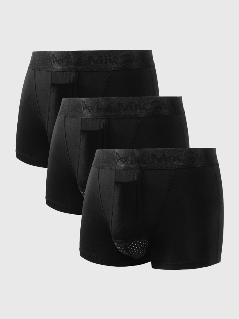 Men&#39;s Comfort Boxershorts 3-Pack - Soft, Breathable, Slim Fit