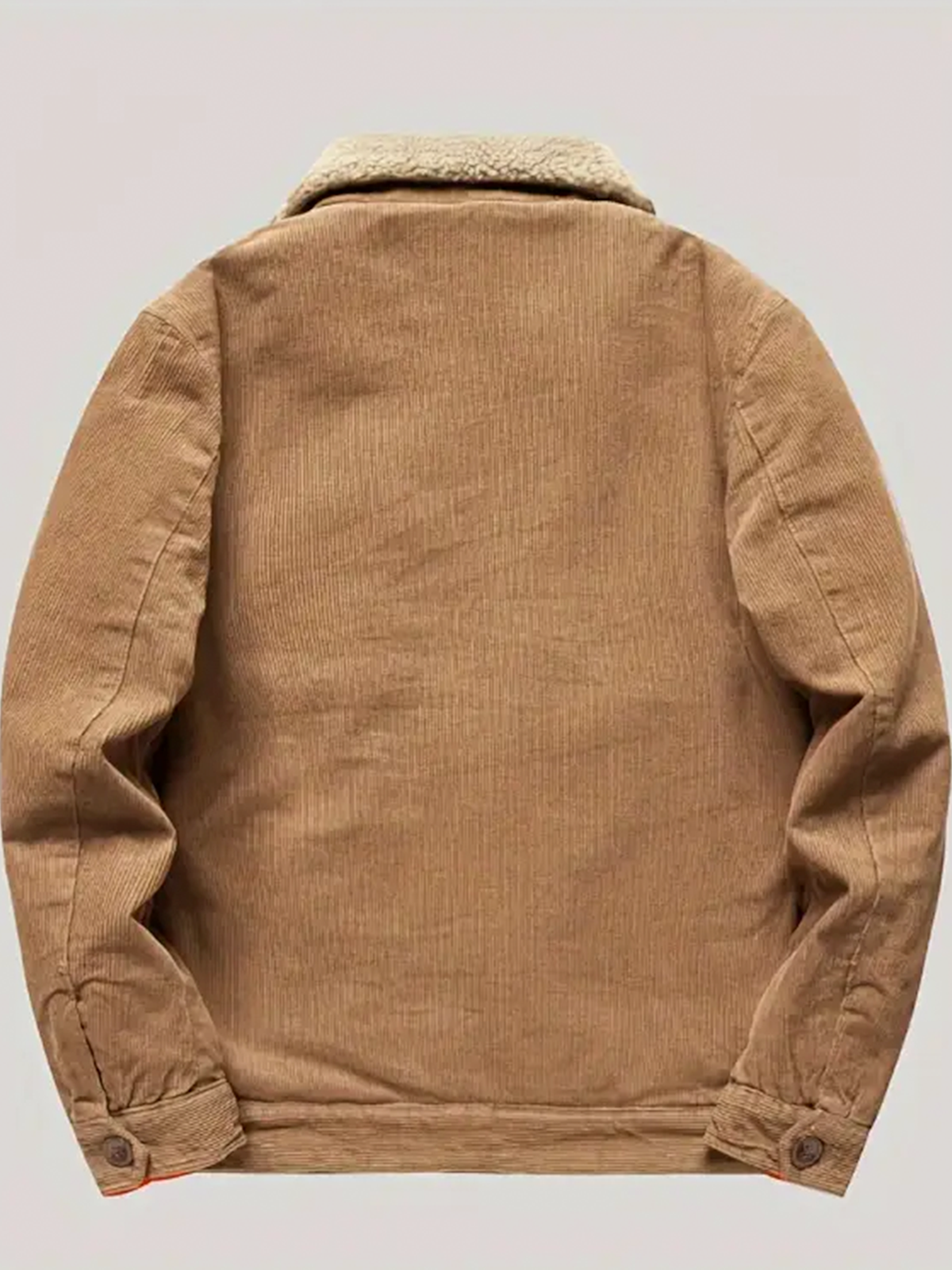 Men&#39;s Corduroy Jacket with Fleece Lining