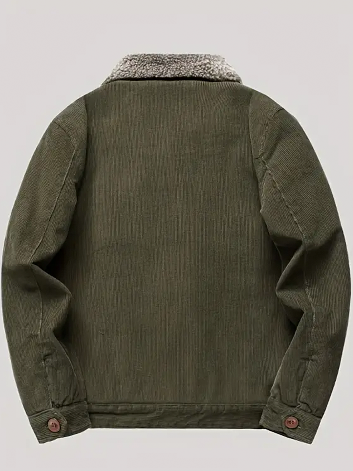 Men&#39;s Corduroy Jacket with Fleece Lining
