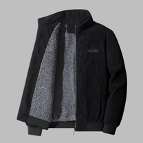 Men&#39;s Corduroy Winter Jacket With Lamb-Like Lining