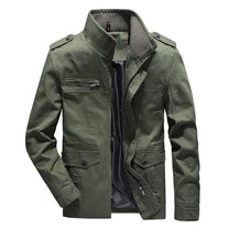 Men&#39;s Cotton Cargo Jacket for Spring and Autumn