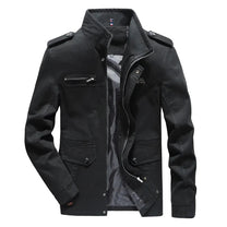 Men&#39;s Cotton Cargo Jacket for Spring and Autumn