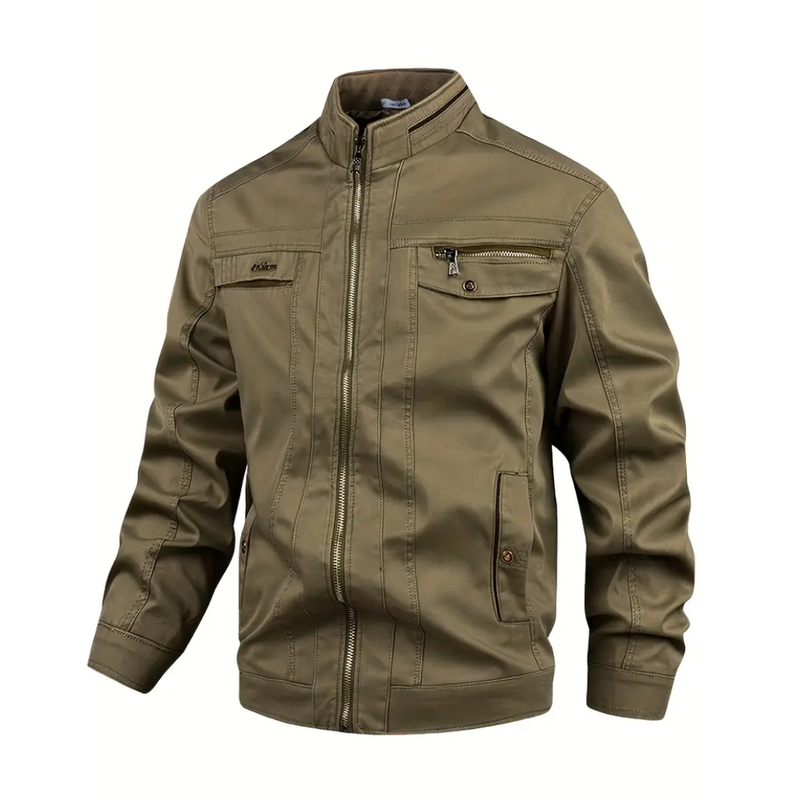 Men&#39;s Cotton Jacket Windproof Water-Repellent Field Look