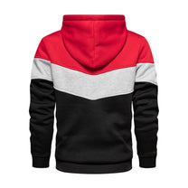 Men&#39;s Cotton-Polyester Blend Hoodie With Hood And Long Sleeves