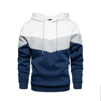 Men&#39;s Cotton-Polyester Blend Hoodie With Hood And Long Sleeves