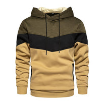 Men&#39;s Cotton-Polyester Blend Hoodie With Hood And Long Sleeves