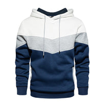 Men&#39;s Cotton-Polyester Blend Hoodie With Hood And Long Sleeves