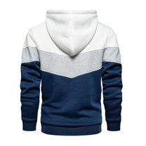 Men&#39;s Cotton-Polyester Blend Hoodie With Hood And Long Sleeves