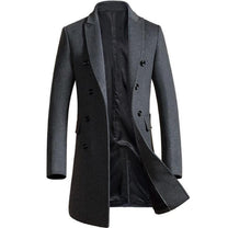 Men&#39;s Double Breasted Formal Overcoat