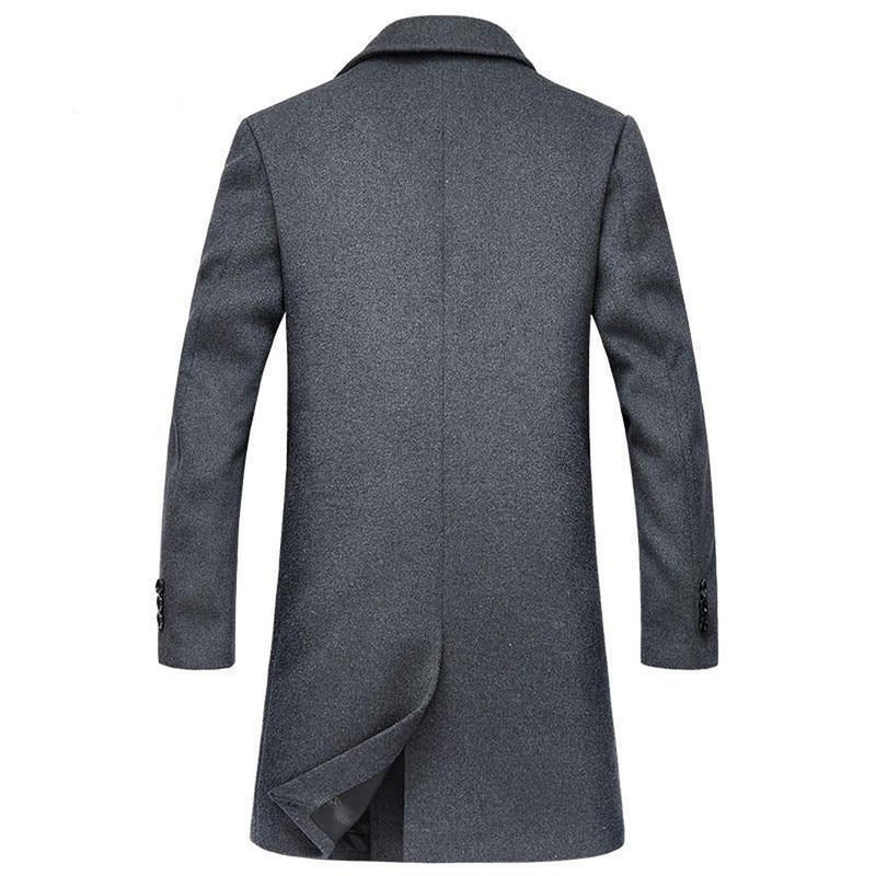 Men&#39;s Double Breasted Formal Overcoat