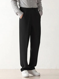 Men&#39;s Draped Tailored Formal Pants