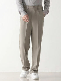 Men&#39;s Draped Tailored Formal Pants