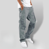 Men&#39;s Elastic Waist Cargo Pants
