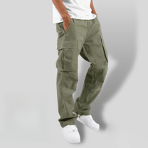 Men&#39;s Elastic Waist Cargo Pants