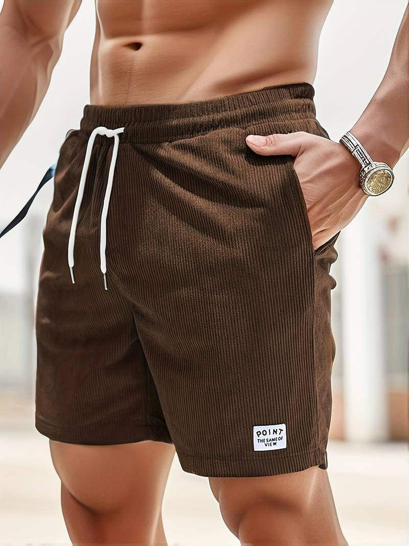 Men&#39;s Elastic Waistband Casual Summer Shorts