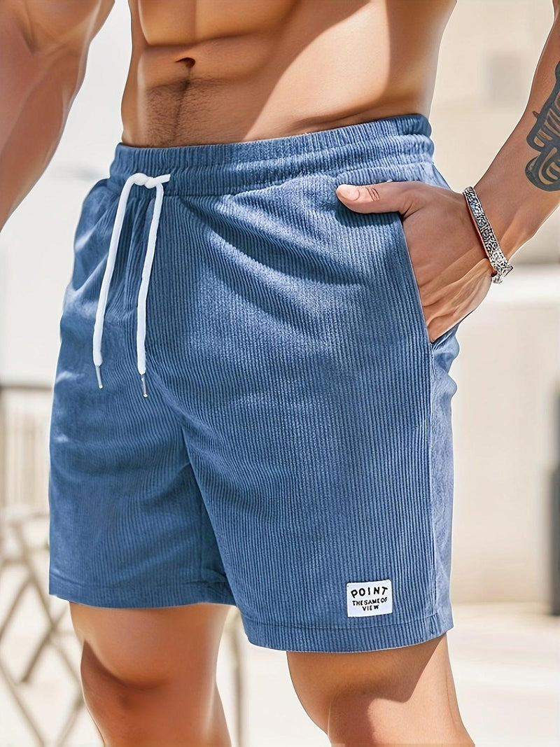 Men&#39;s Elastic Waistband Casual Summer Shorts