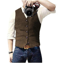 Men&#39;s Elegant Vest Formal Casual Wear Multiple Colors Sizes
