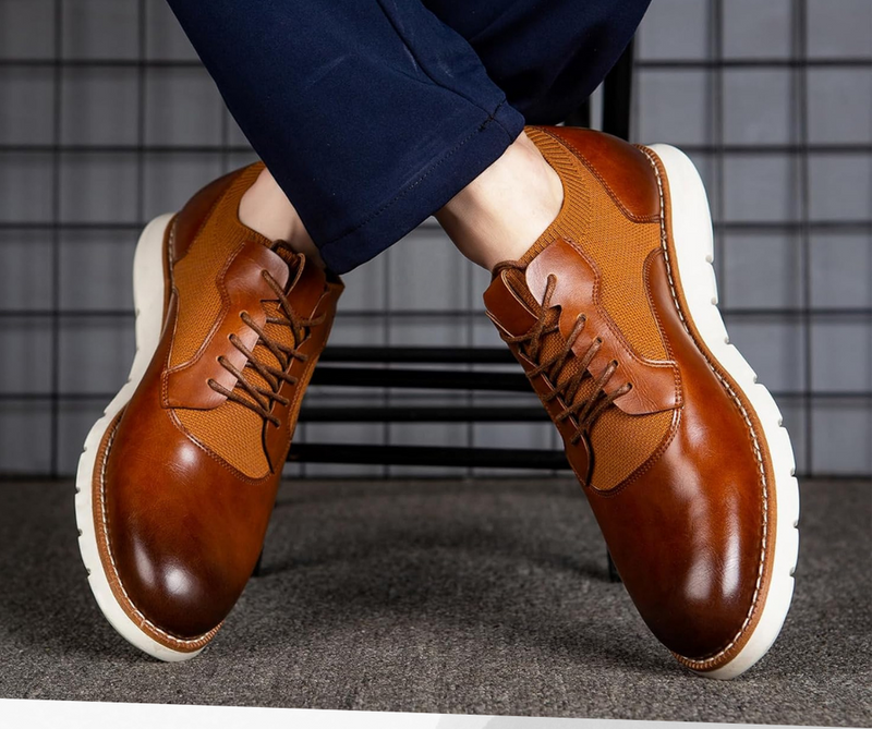 Men&#39;s Ergonomic Comfort Shoes With Breathable Design And Wide Toe Box