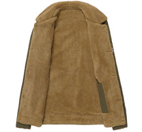 Men&#39;s Fashion Jacket With Pockets And Warm Lining