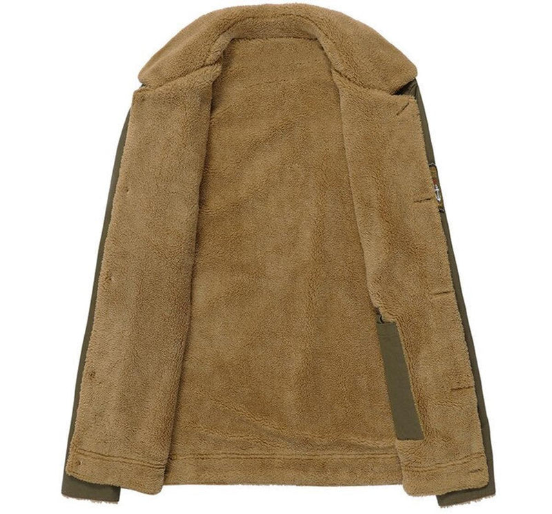 Men&#39;s Fashion Jacket With Pockets And Warm Lining