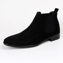 Men&#39;s Faux Suede Chelsea Boots