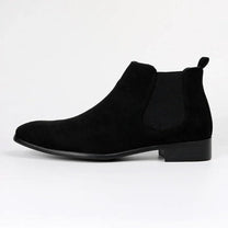 Men&#39;s Faux Suede Chelsea Boots