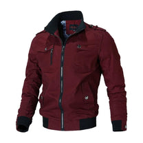 Men&#39;s Fitted Zipper Work Jacket