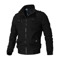 Men&#39;s Fitted Zipper Work Jacket