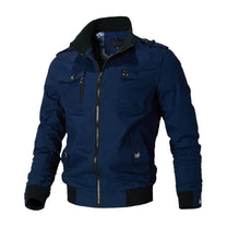 Men&#39;s Fitted Zipper Work Jacket