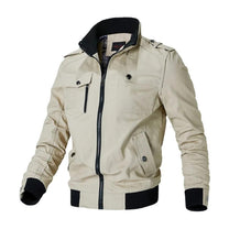 Men&#39;s Fitted Zipper Work Jacket