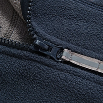 Men&#39;s Fleece Outdoor Gilet With High Collar And Zip Pockets