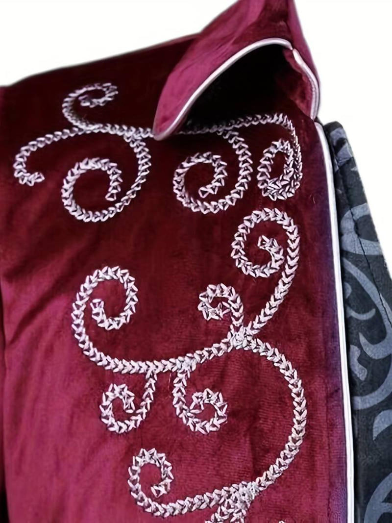 Men&#39;s Gothic Steampunk Blazer With Silver Embroidery