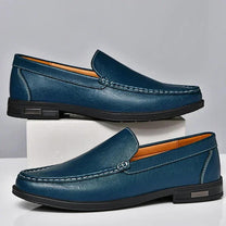 Men&#39;s Handcrafted Leather Loafers - Versatile Formal And Casual Footwear
