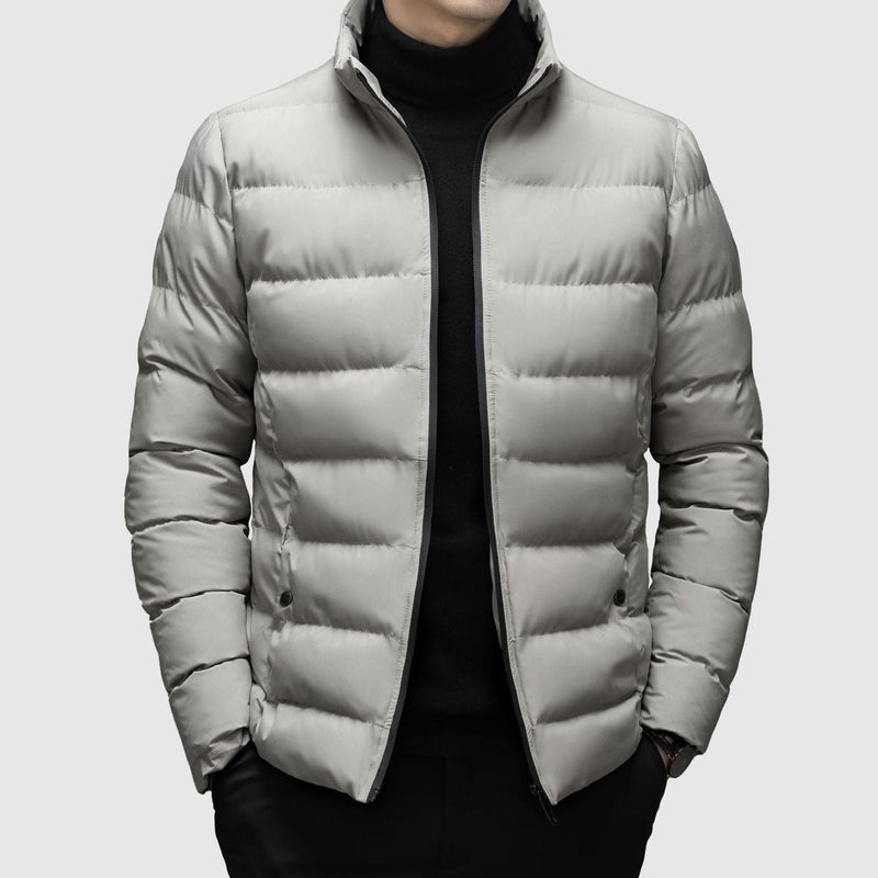 Men&#39;s High Collar Down Jacket For Business And Formal Wear
