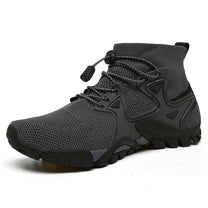 Men&#39;s High-Top Leather Shoes