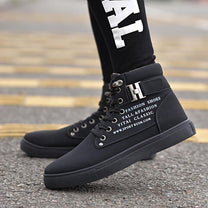 Men&#39;s High-Top Sneakers Fashionable Durable Comfort