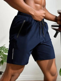 Men&#39;s High Waist Summer Shorts With Letter Print