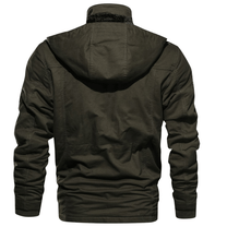 Men&#39;s Hooded Bomber Jacket for Spring and Fall