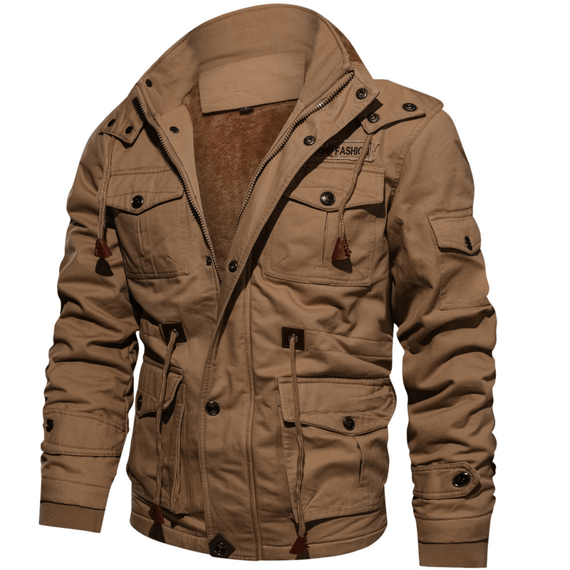 Men&#39;s Hooded Bomber Jacket for Spring and Fall
